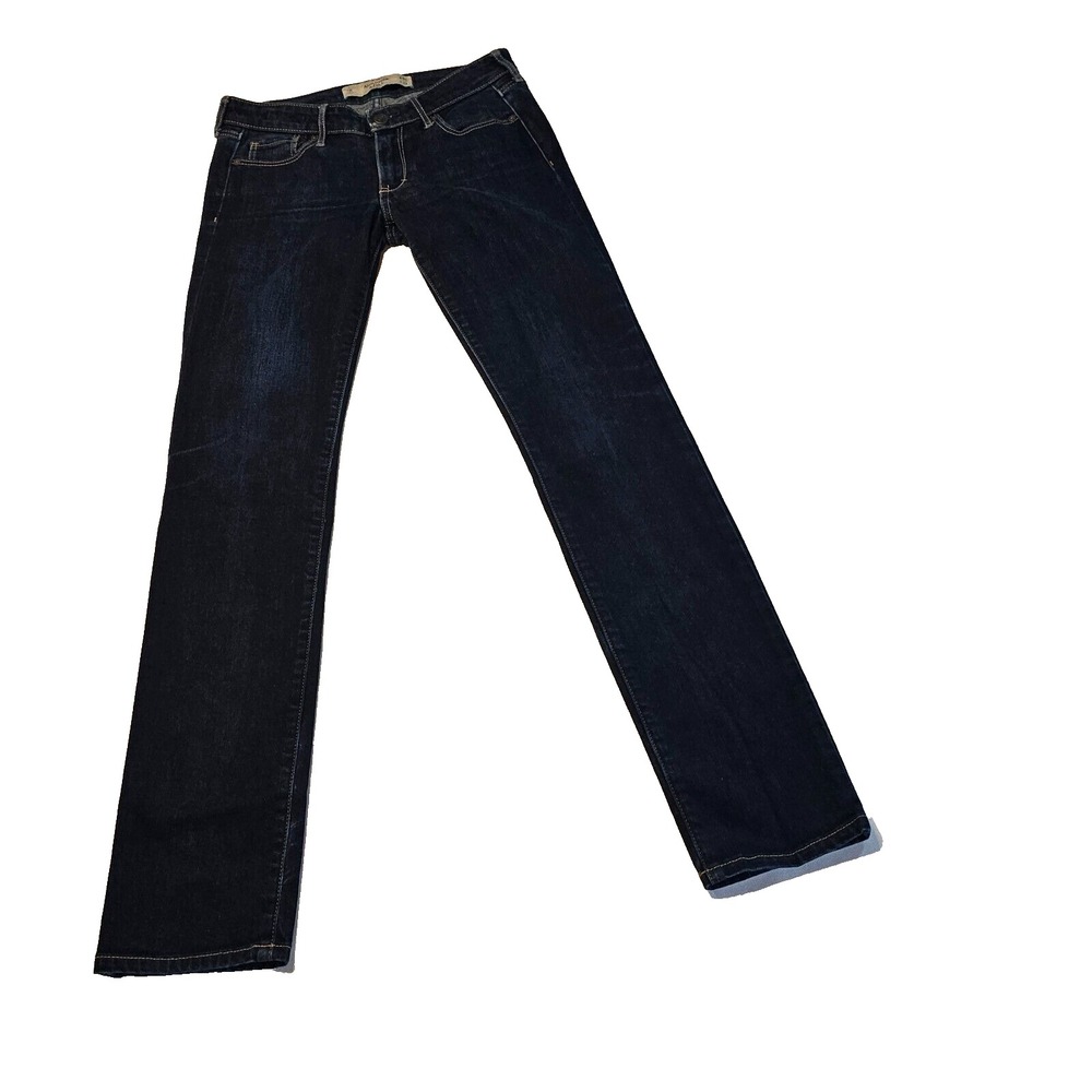 Abercrombie & Fitch The A&F Skinny Jeans Womens 0R 25/33 Dark Wash 608400686